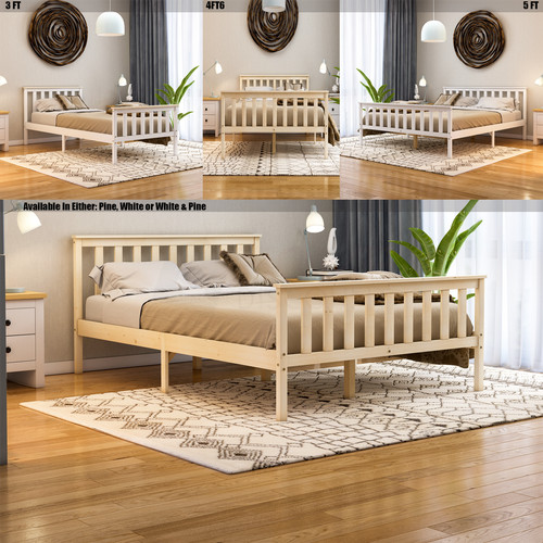 Wood bed milan single double - milan,