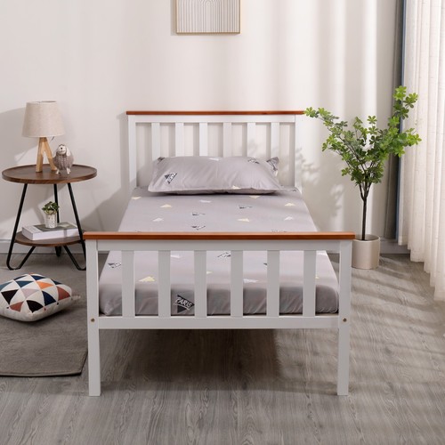 Single bed pine frame 3ft - bed,