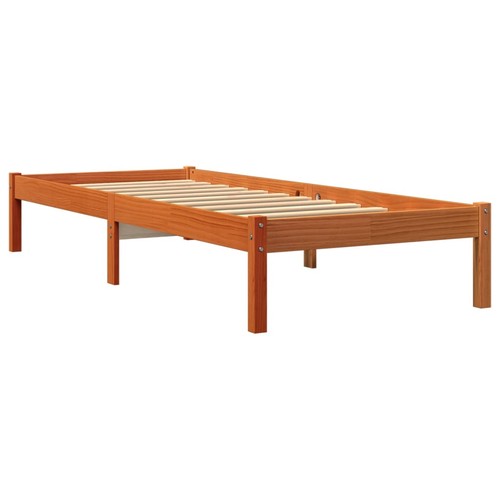 Bed frame bedroom - wooden,