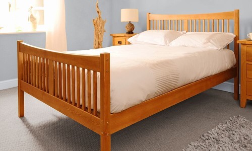 3ft 4ft6 5ft solid wooden - 5ft,