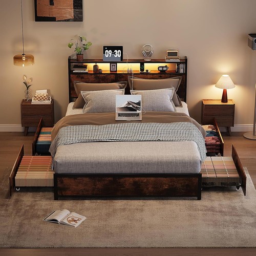 Single size bed frame - frame, metal
